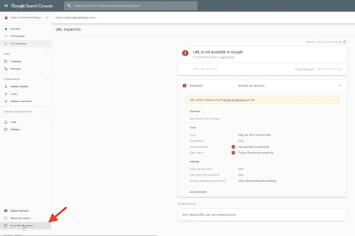 Google Search Console troubleshooting