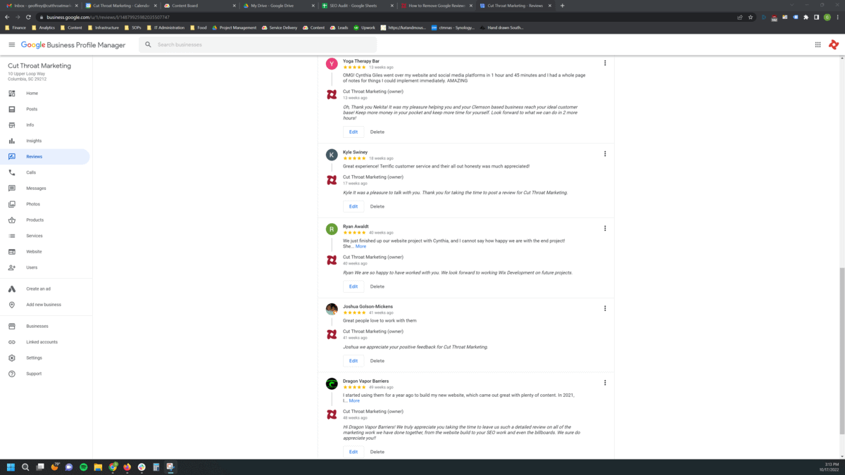google-reviews-for-ctm-example Cut Throat Marketing Google Reviews for example