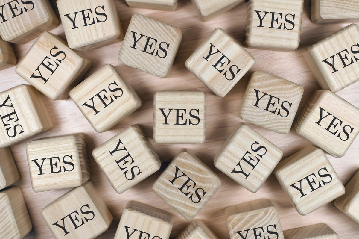 Micro-yes your way to success