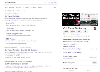 Search Google for your business name