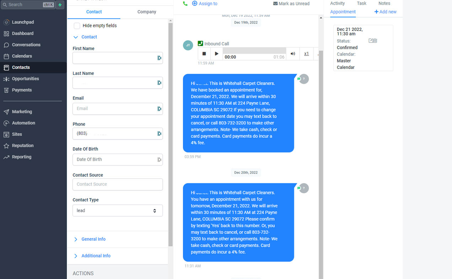 online-booking-made-easy web-chat-website-chat-bot-customer-service