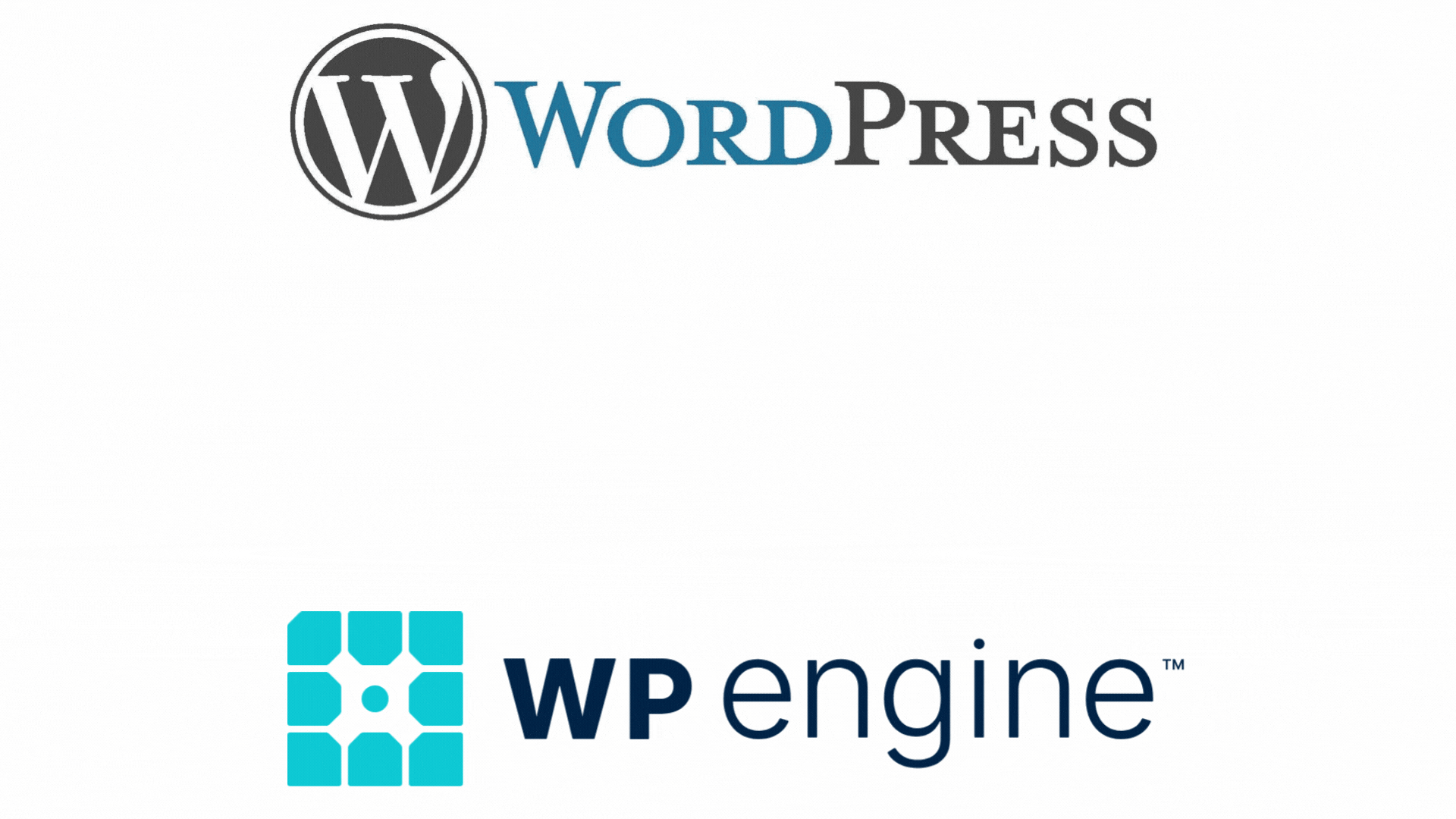 wordpress-wp-engine-dispute-explained blue gif with microchips and connections to servers, laptops,