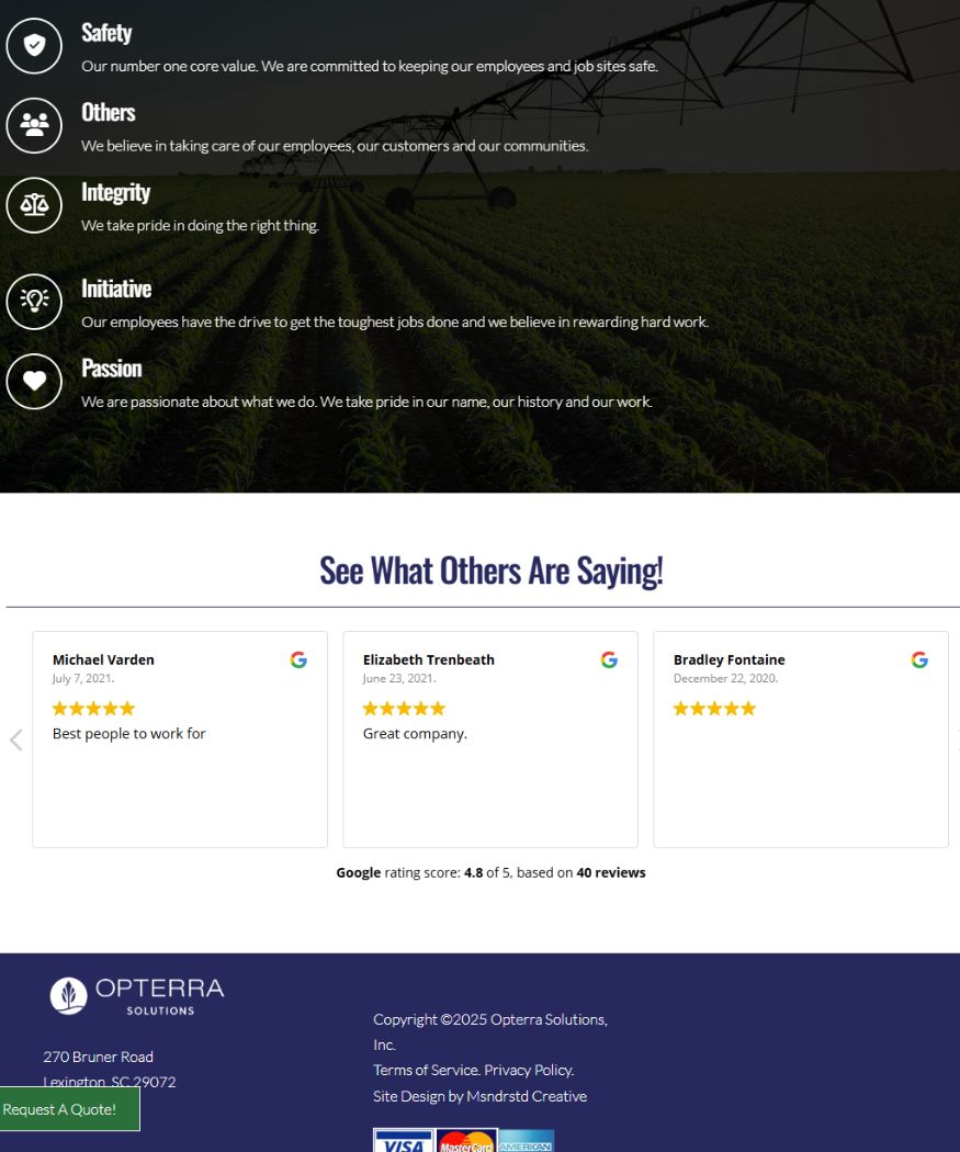service-business-reviews-testimonals-website-design- christina-johansson-customer-engagement-coordinator